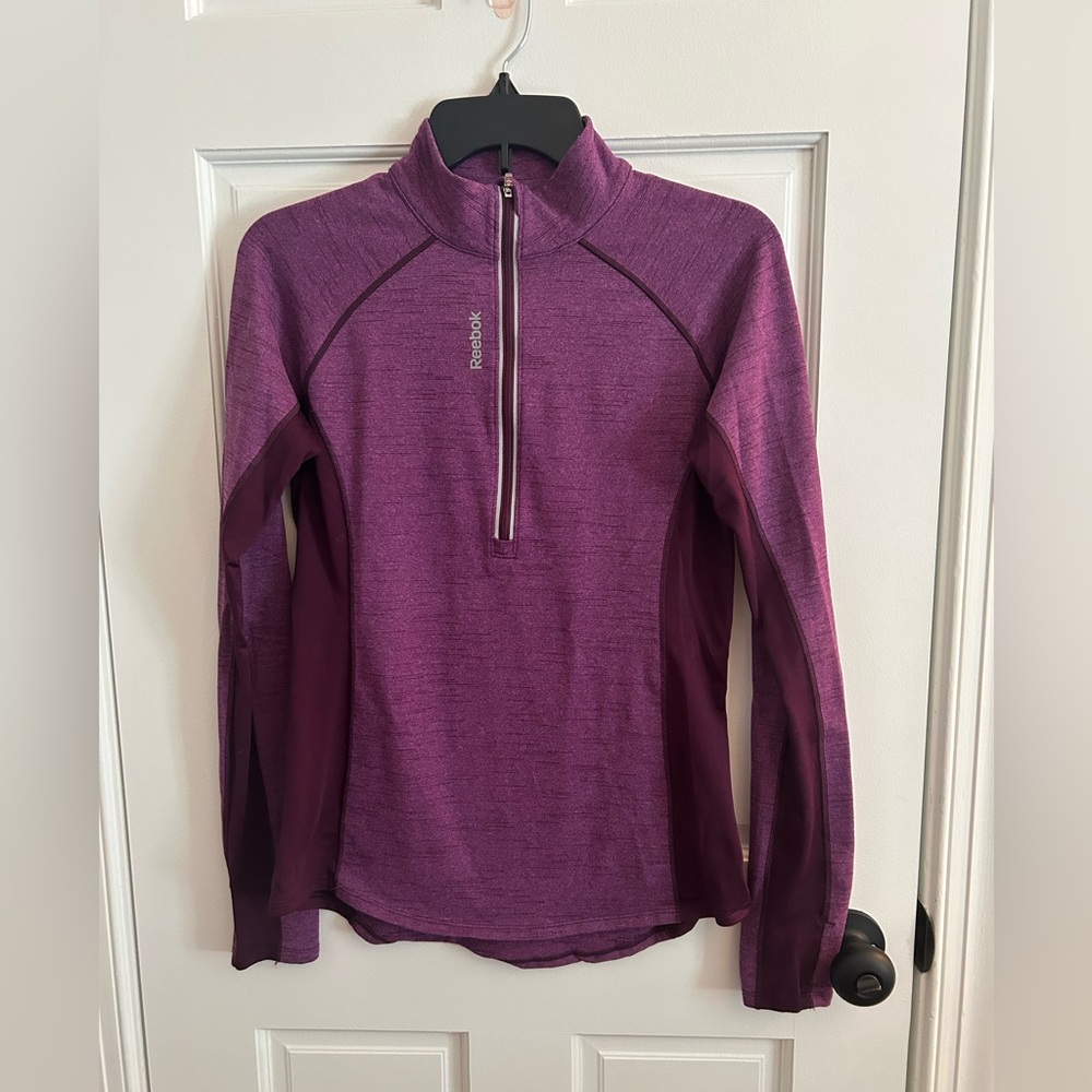 Women’s Reebok half zip top